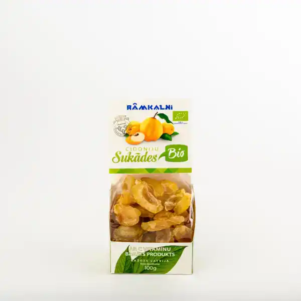 BIO Küdoonia suhkrustatud puuviljad