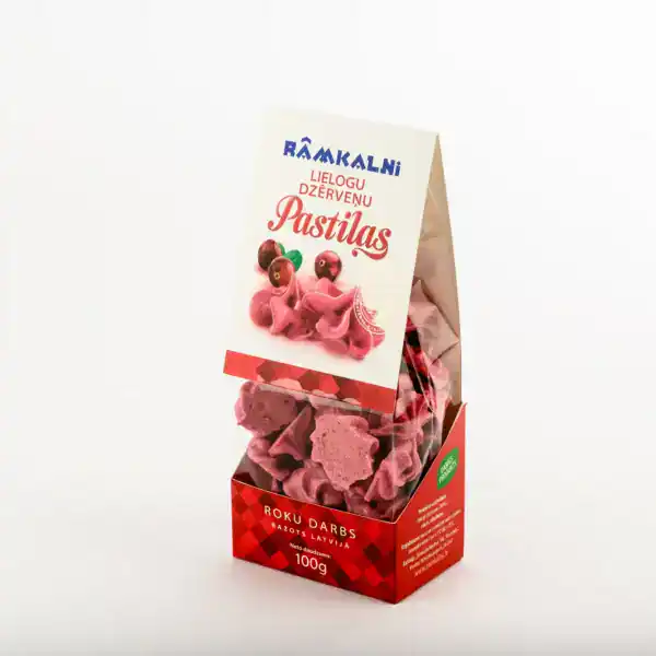Suured jõhvikapastillid